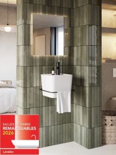 Source remporte le prix Lavabo des Salles de Bains Remarquables 2026